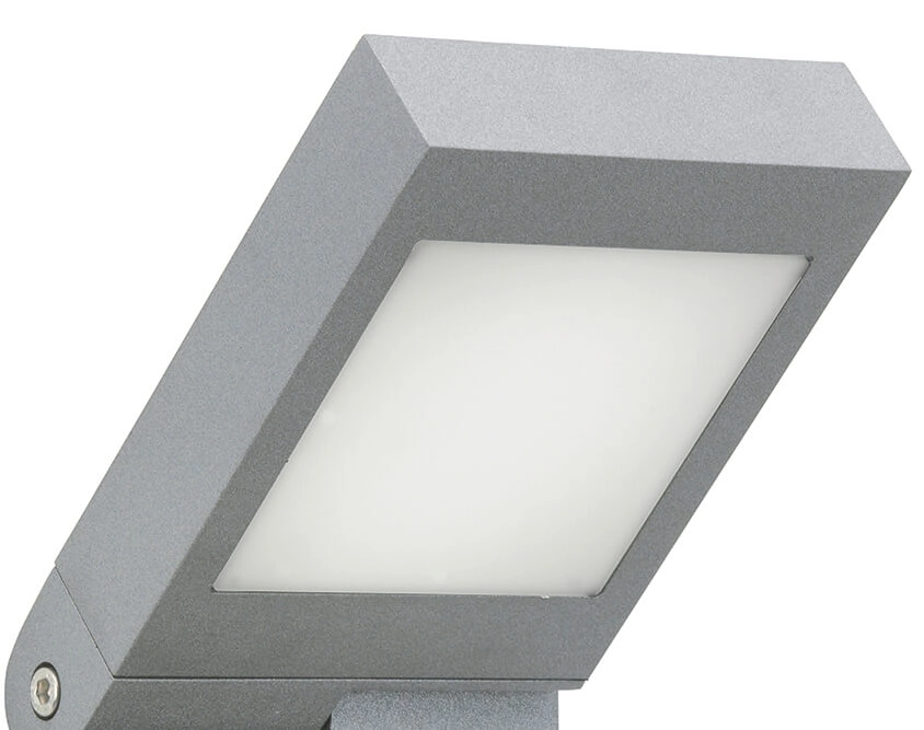 Led wandspot Parel grijs Albert 4007235901115