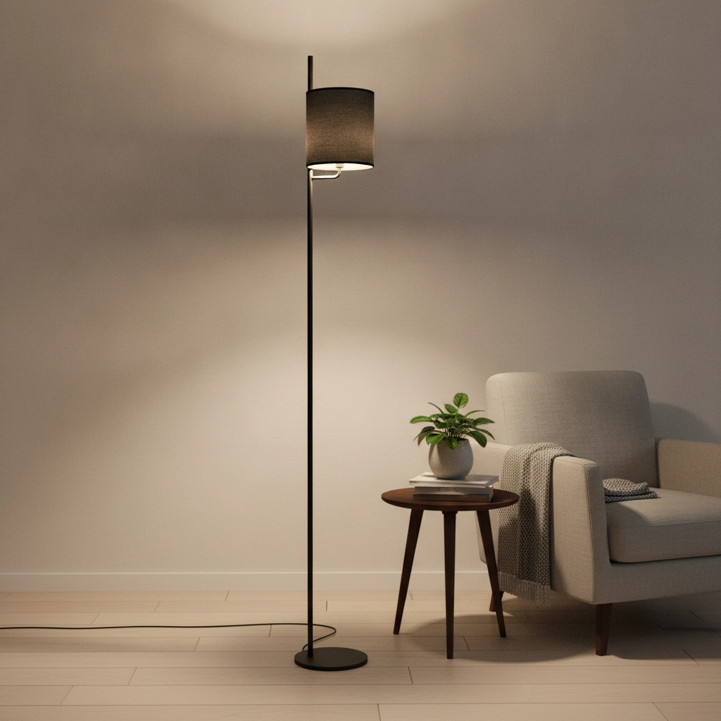 Vloerlamp Yama wit