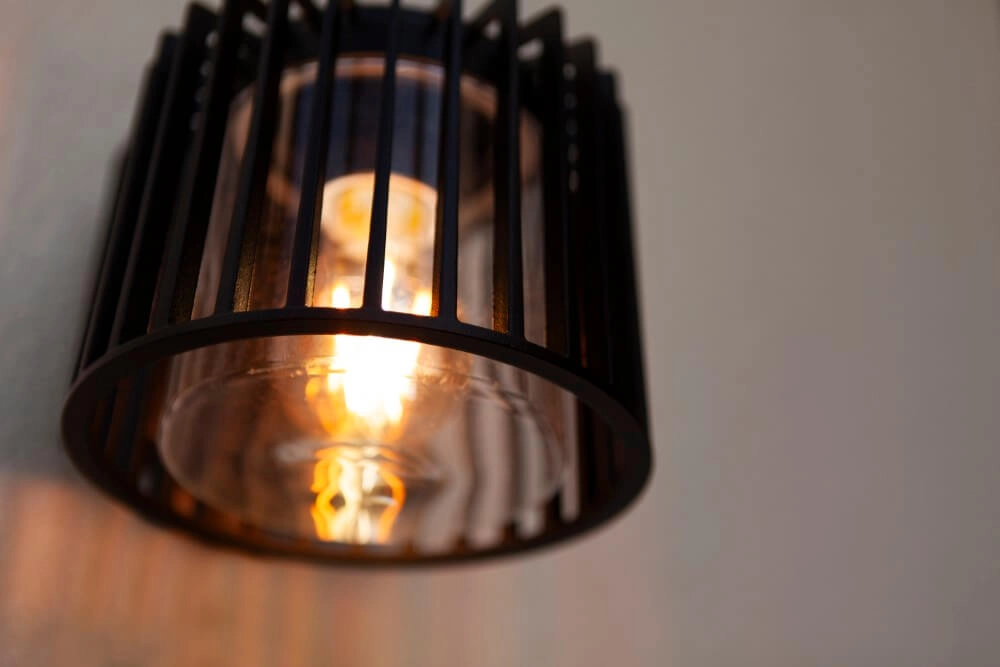 Nice wall lamp Shyne black Lutec 6939412015552