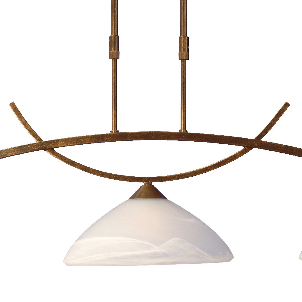 Eetkamer hanglamp Verona 1 3-lichts bronsbruin Masterlight 8718121005362