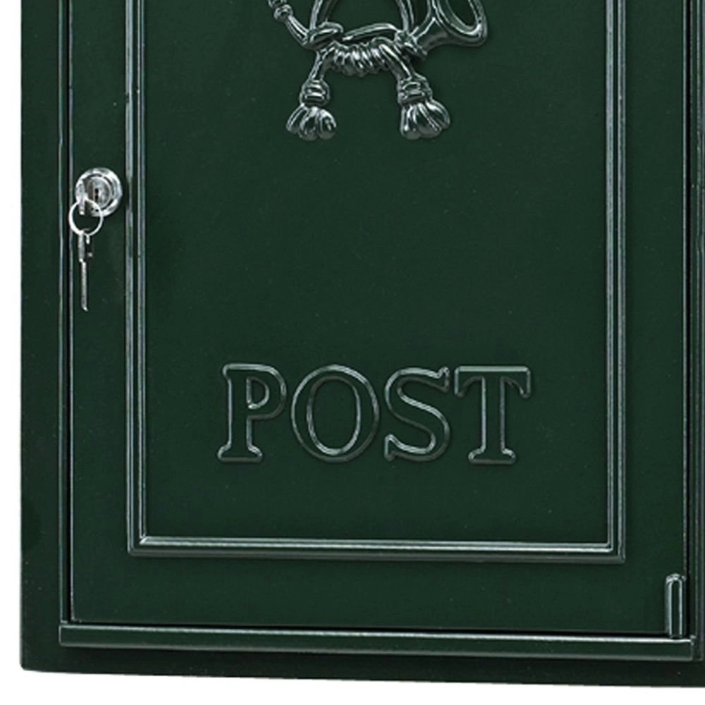 Brievenbus Postbox B20 Max muurbus - zwart KS verlichting 8714732532440