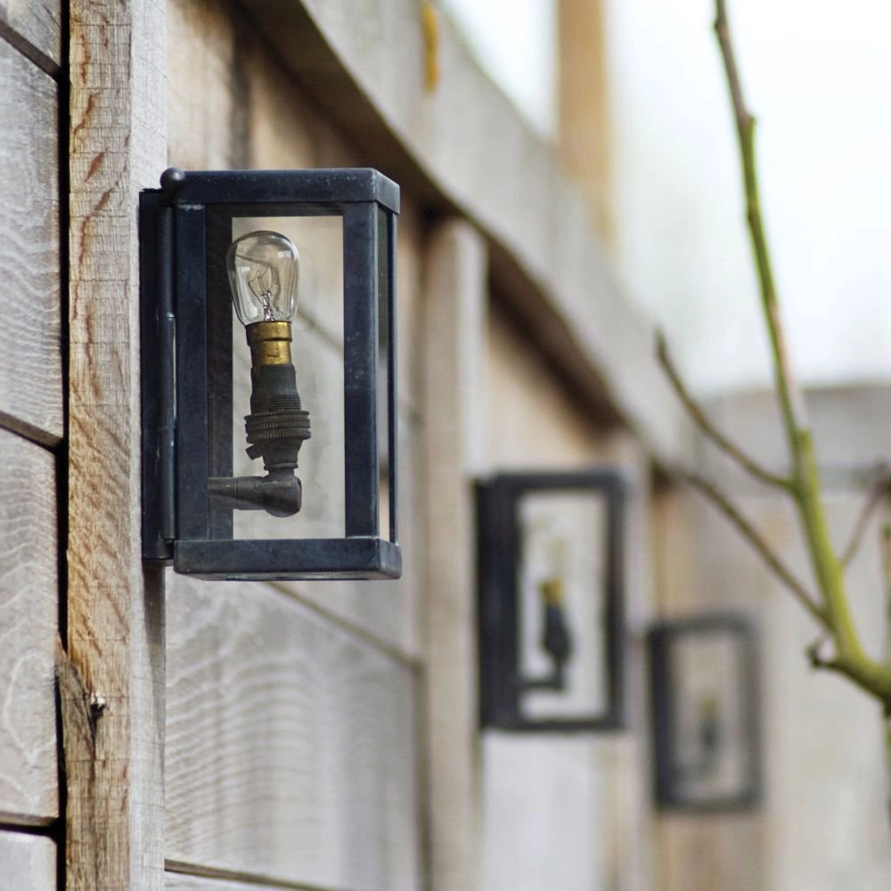 Rustic outdoor lamp Vitrine 1L 7.5cm Authentage 8716803505230