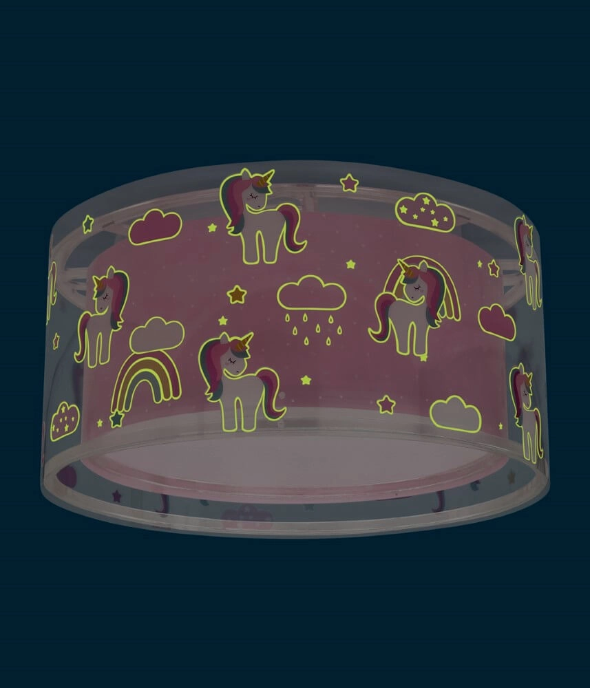 Plafondlamp Unicorns Ø 33cm Dalber 8420406003160
