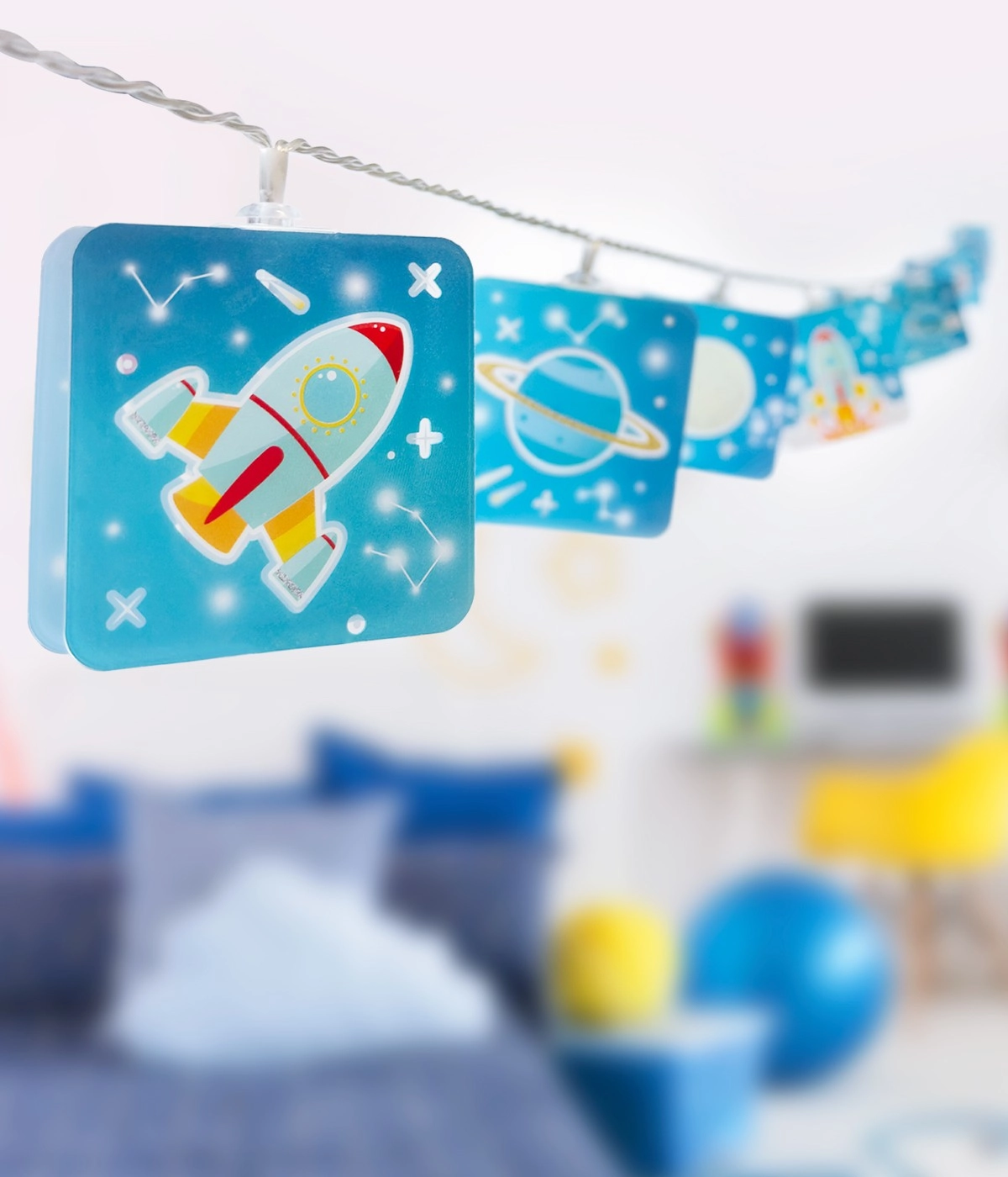 Lichtslinger Rocket blauw
