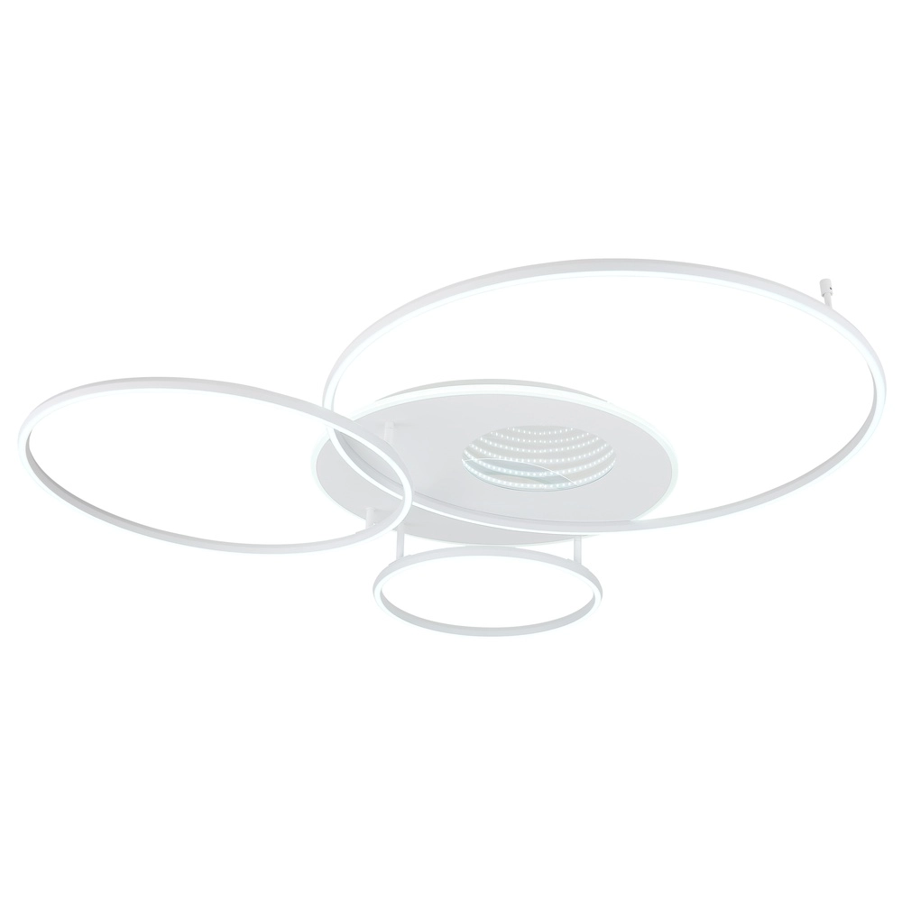 Moderne plafondlamp Invertina wit 126cm Globo 9007371576043