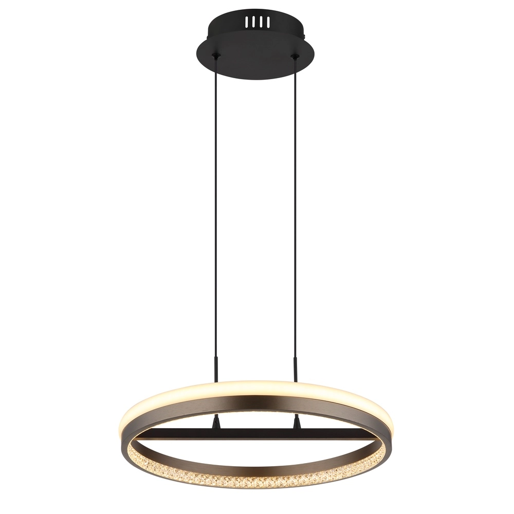 Design hanglamp Della zwart Globo 9007371471737
