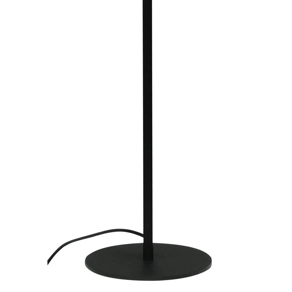 Glazen vloerlamp Lazise zwart met goud Masterlight 8718121302928