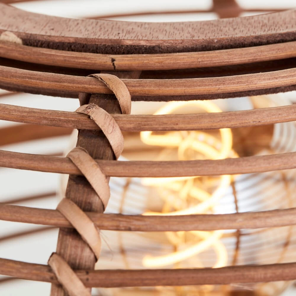 Rotan schermerlamp Woodball Brilliant 4004353413834