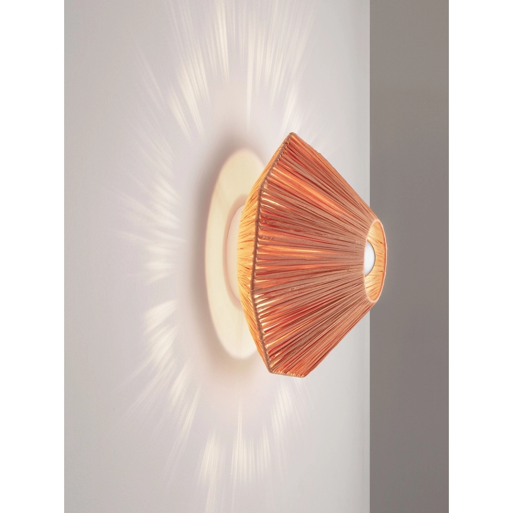 Wandlamp Elvio terracotta Ø 30cm Lyora 5212017493873