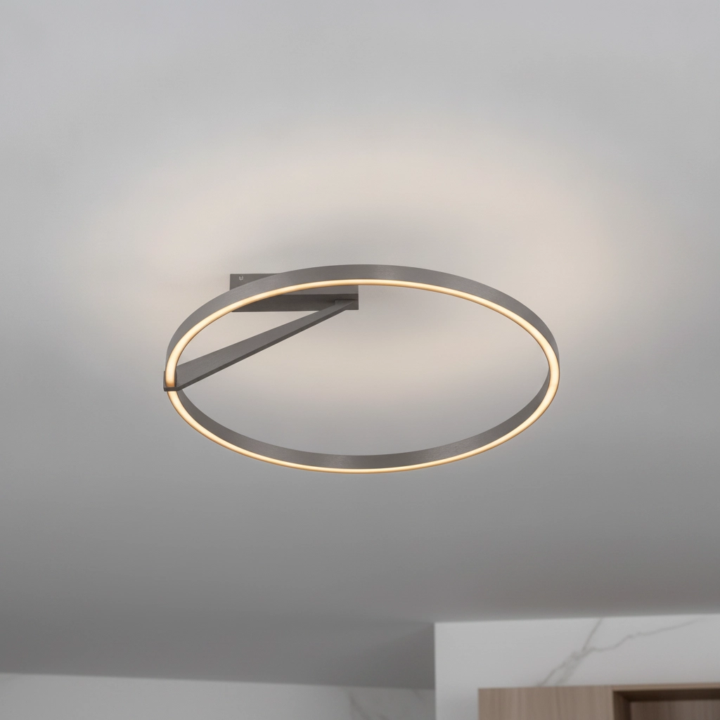 Design plafondlamp Tilia nikkel