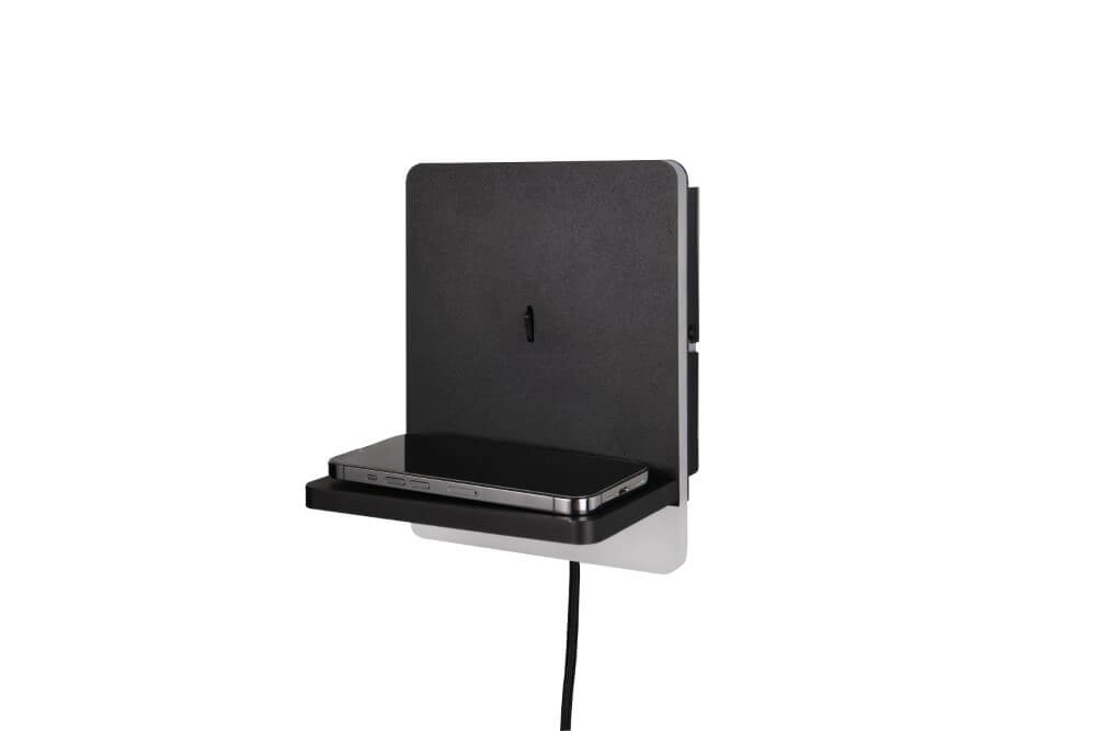 Led slaapkamer wandlamp Fairfield zwart Trio 4017807614787