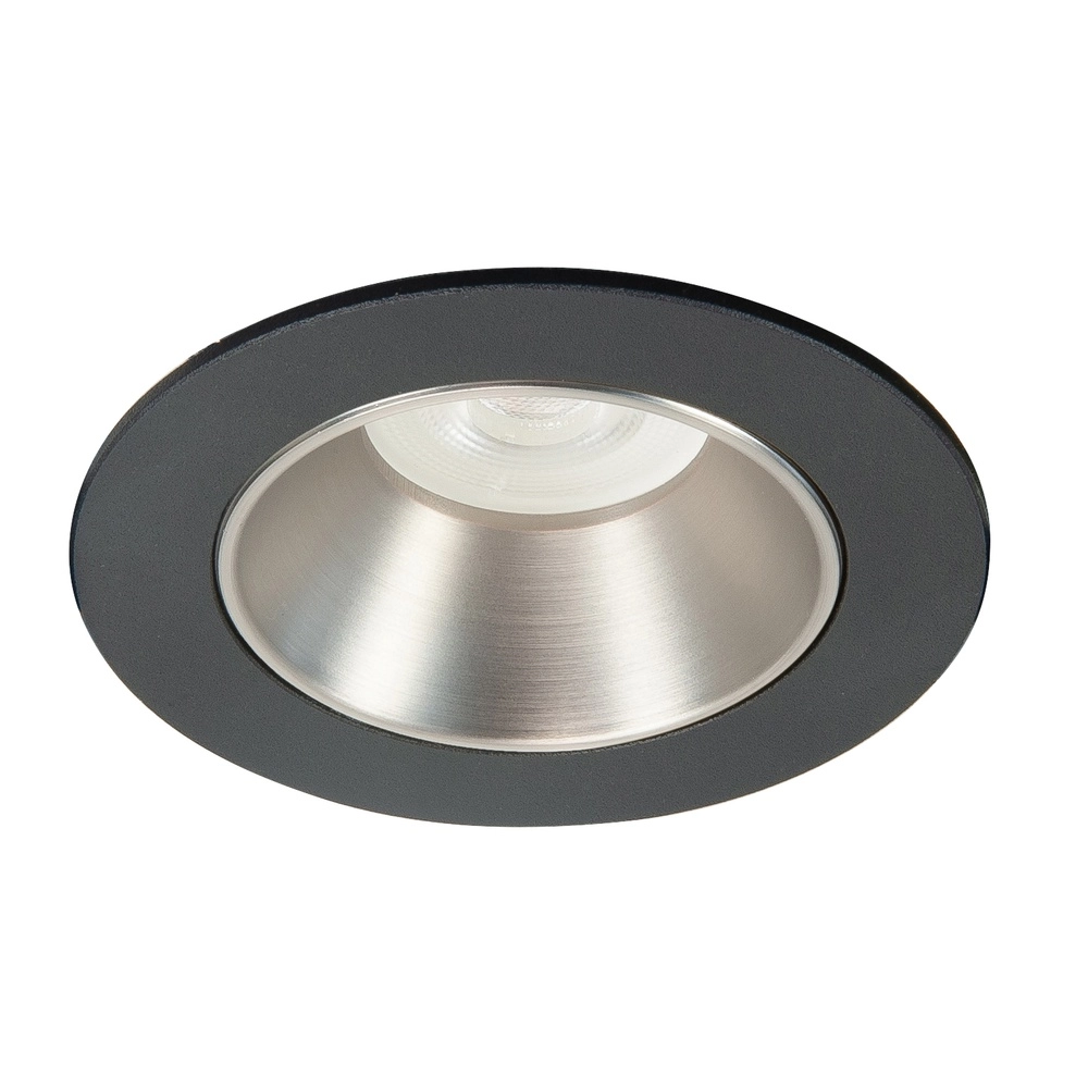 Design spot Downlights zwart met nikkel Ø 8cm