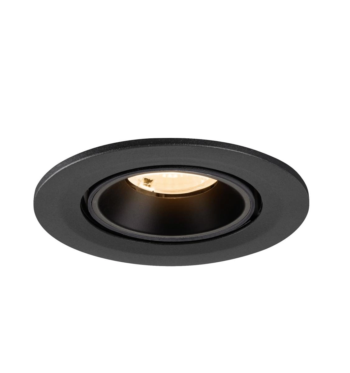 Inbouwspot Numinos Gimble S zwart 2700K - 40gr SLV 4024163313728