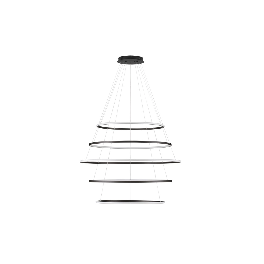 Design hanglamp Maelo zwart Ø 120cm Lyora 5212017479730