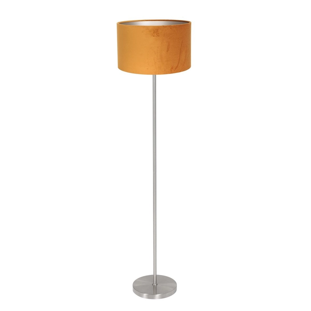 Vloerlamp Noor met gouden kap