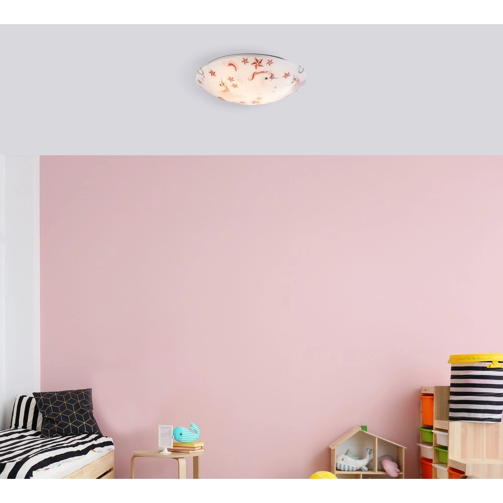 Kinderkamer plafonniere Natalie unicorn Globo 9007371371921