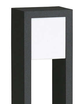 Led Tuinpad lamp Padestal 90cm - zwart Albert 4007235622522