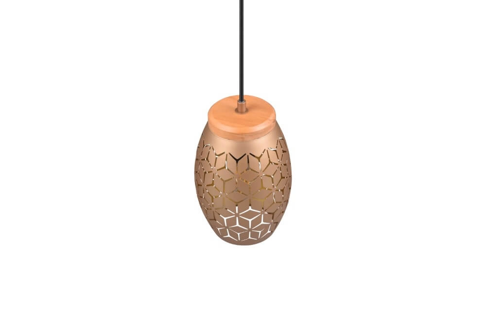 Bruine hanglamp Bidar design Trio 4017807579024