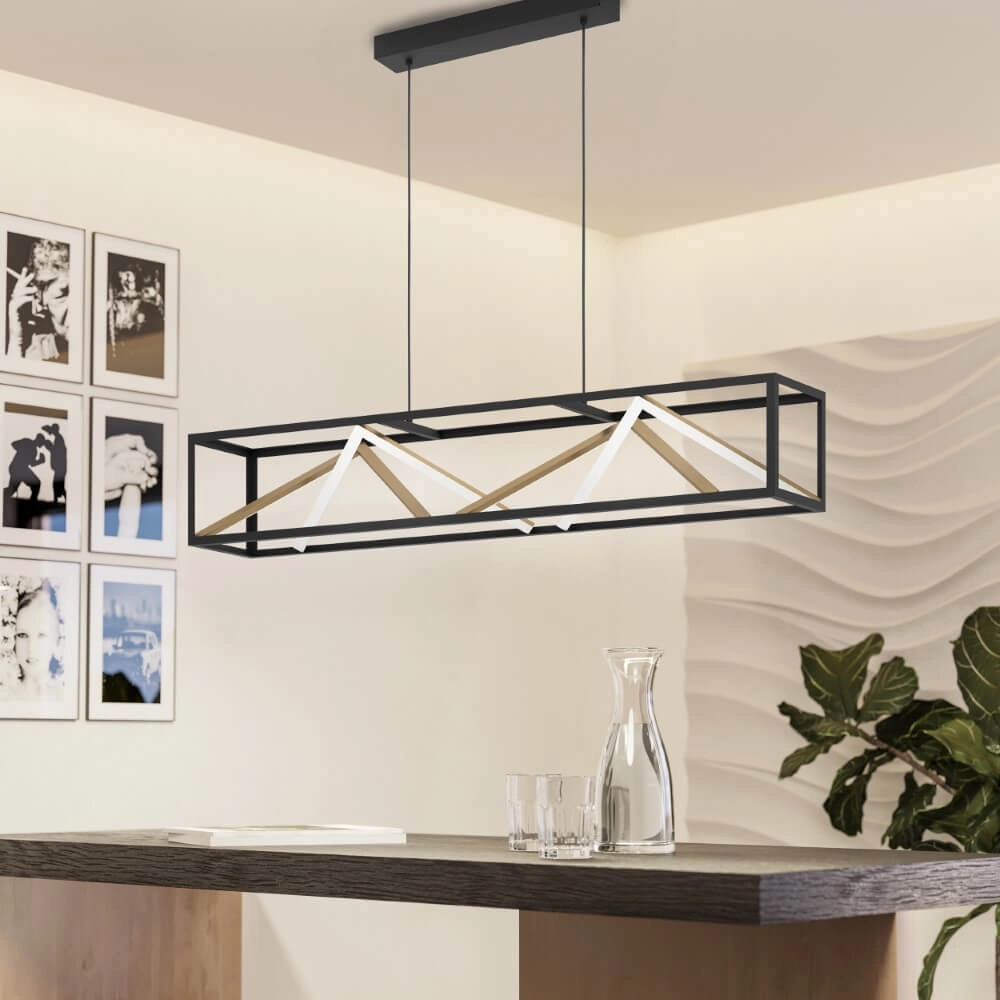 Design hanglamp Penela zwart met goud Stars of Light 9008606313754