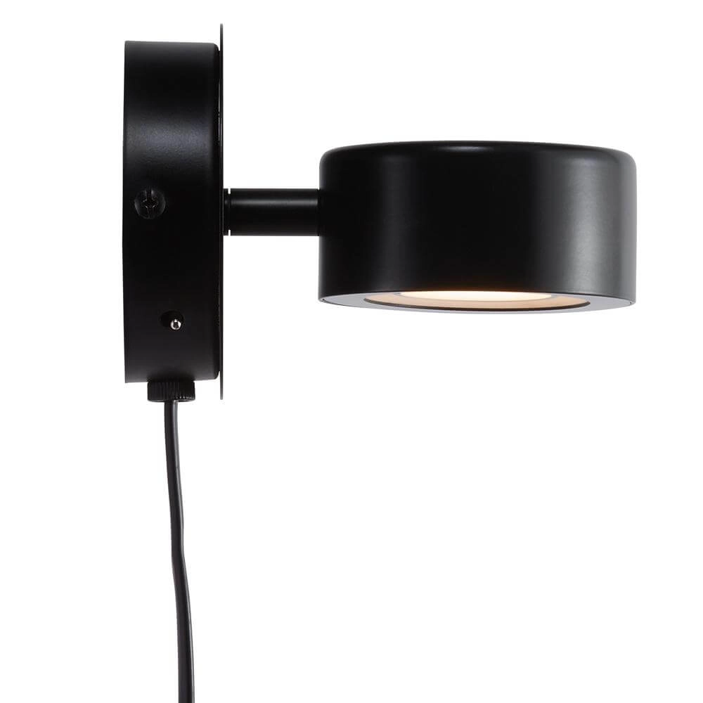 Design wandspot Clyde zwart Nordlux 5704924001178