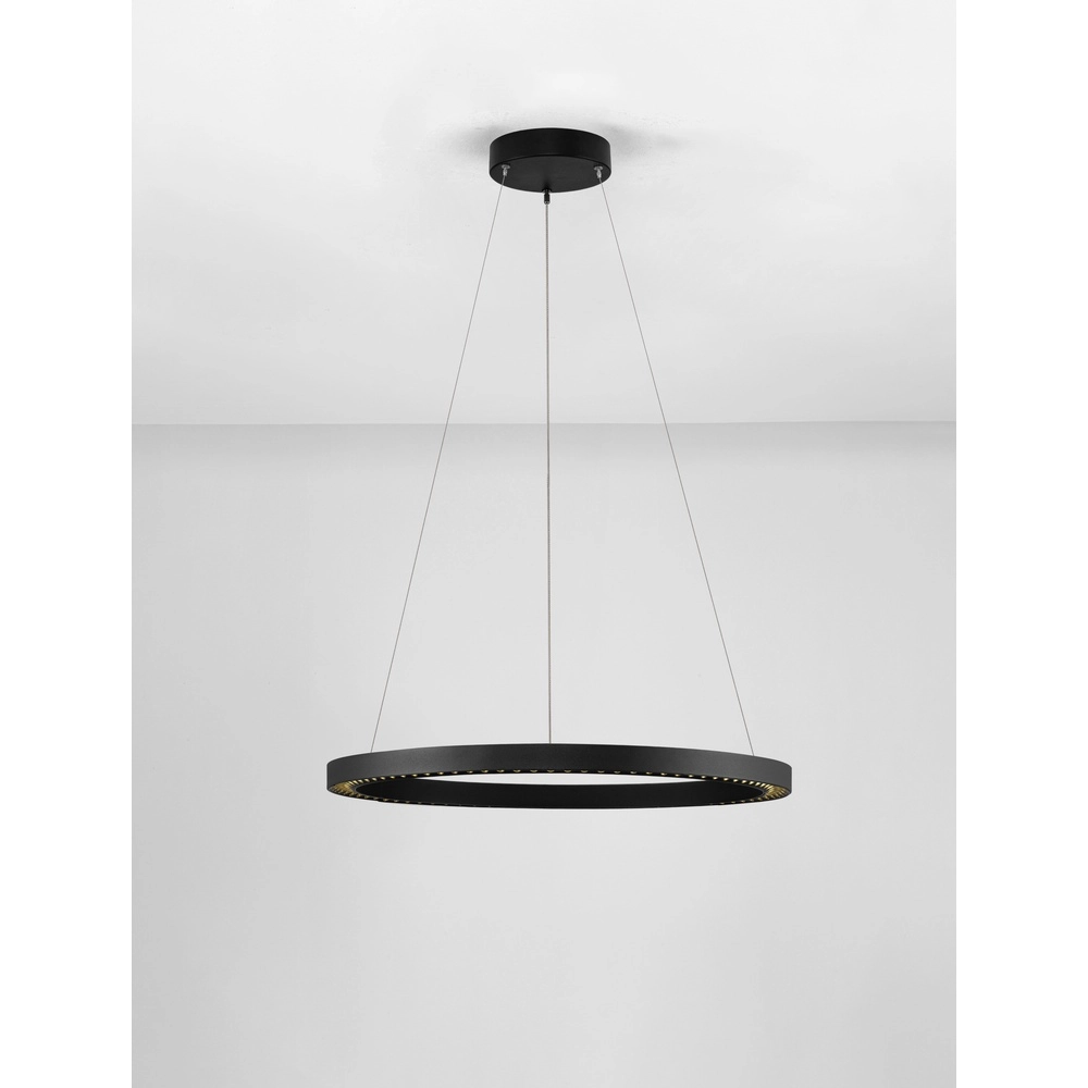 Ronde hanglamp Deos zwart Lyora 5212017463722