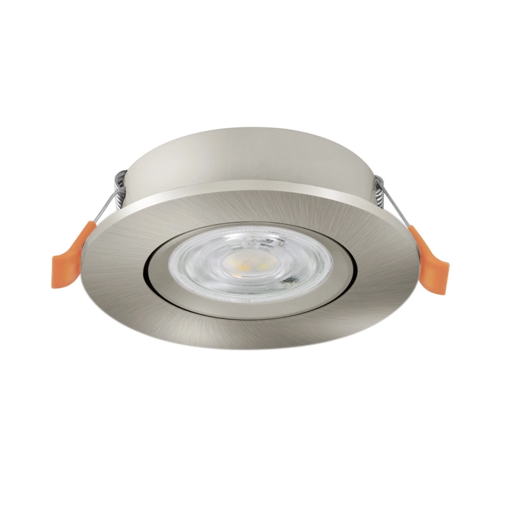 Inbouwspot Barranco nikkel Ø 9cm - 3-staps CCT