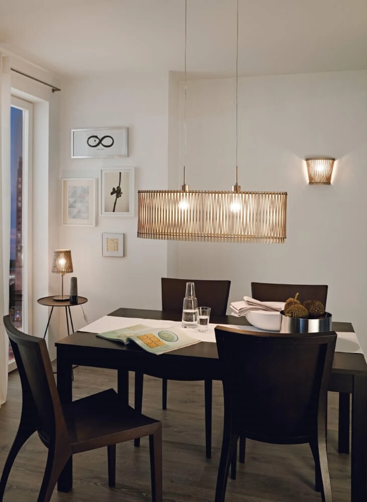 Hanglamp Sendero Oval hout Eglo 9002759961947