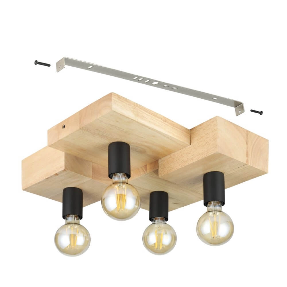 4-lichts plafondlamp Halkin design Eglo 9002759437985
