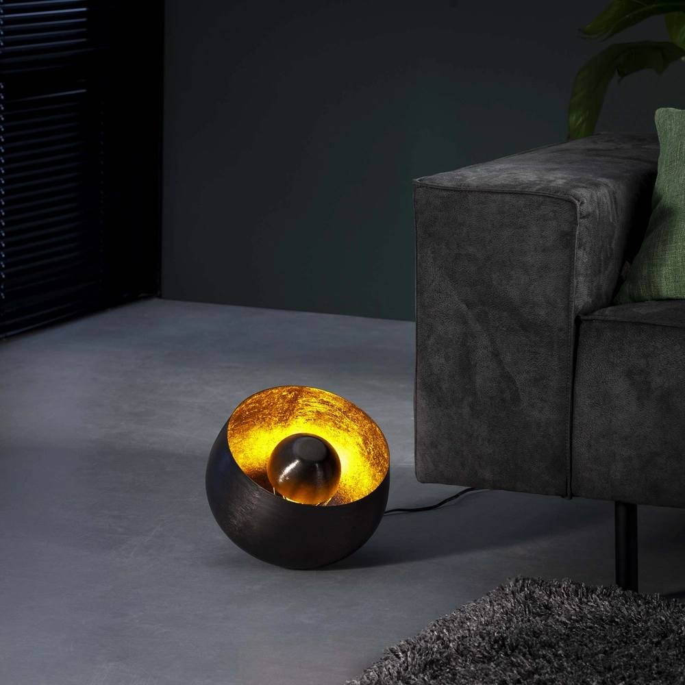 Industriële floodlight Basket Ø 28cm - zwart nikkel