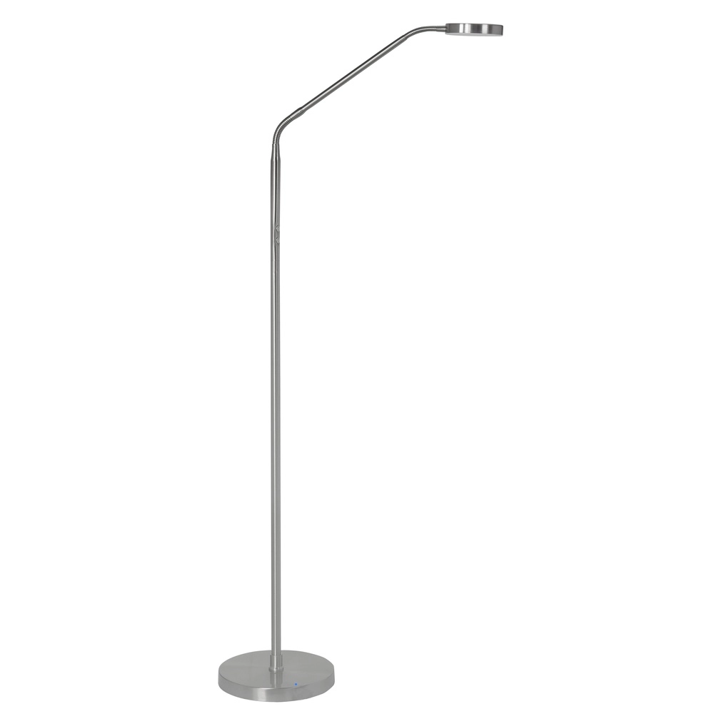 Leeslamp Comfort Portable nikkel oplaadbaar