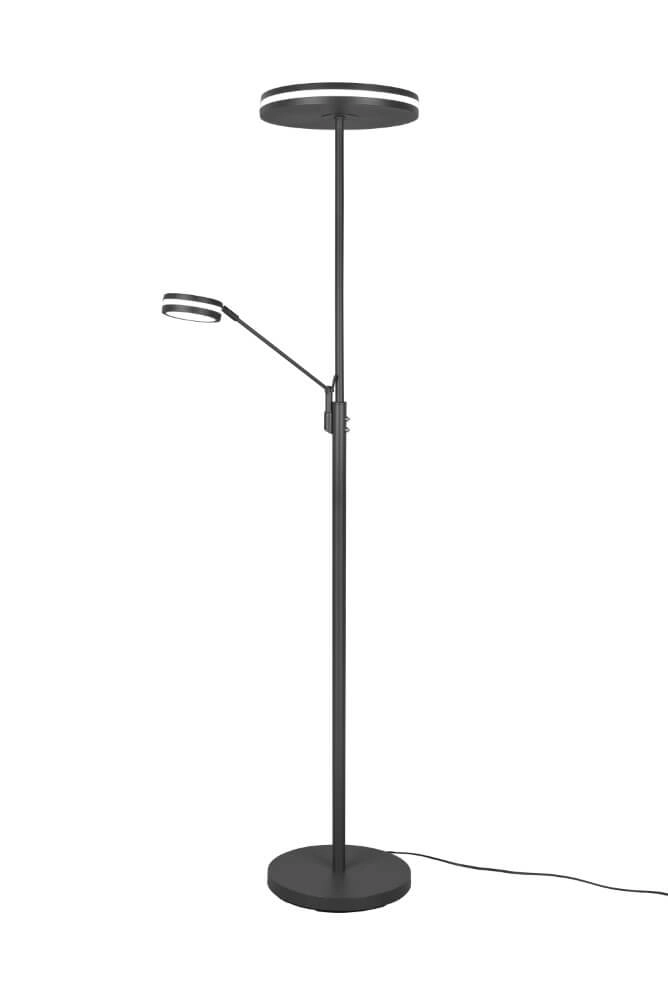 Grote led leeslamp Franklin Antraciet Trio 4017807525311