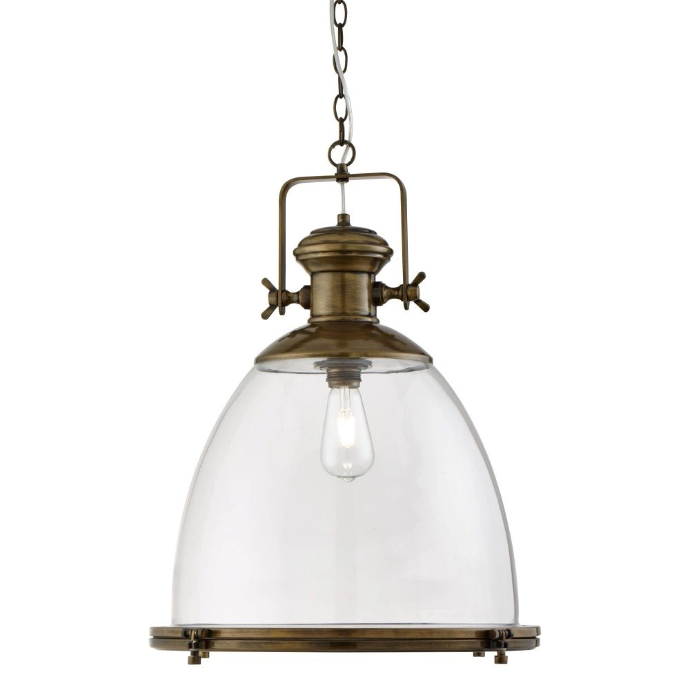 Antieke hanglamp Industrial Ø 49cm