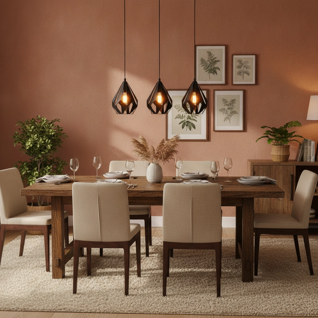 Zwarte hanglamp Carlton 5 3-lichts