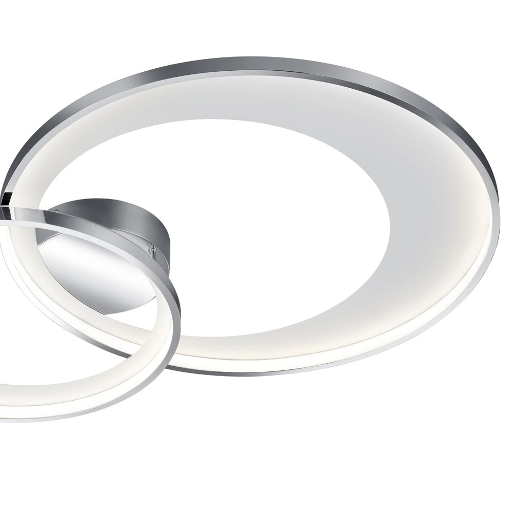 Plafondlamp Granada 36watt grijs Trio 4017807433371