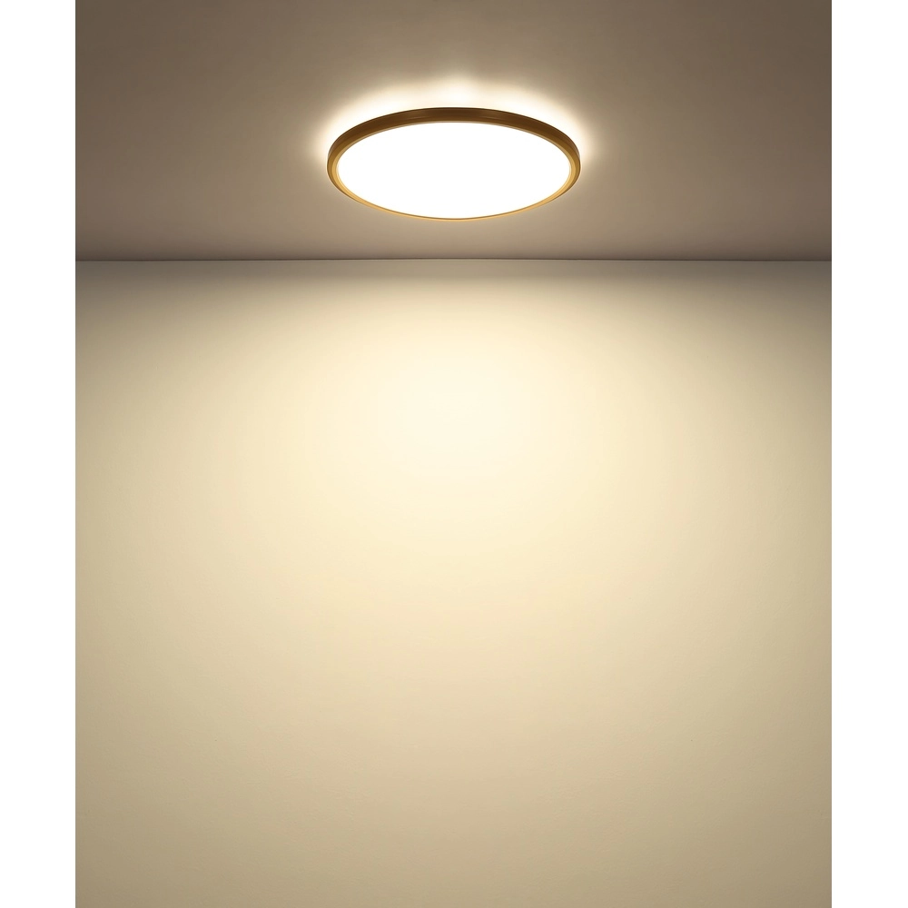 Plafonniere Sapana Ø 29,4cm goud Globo 9007371454419