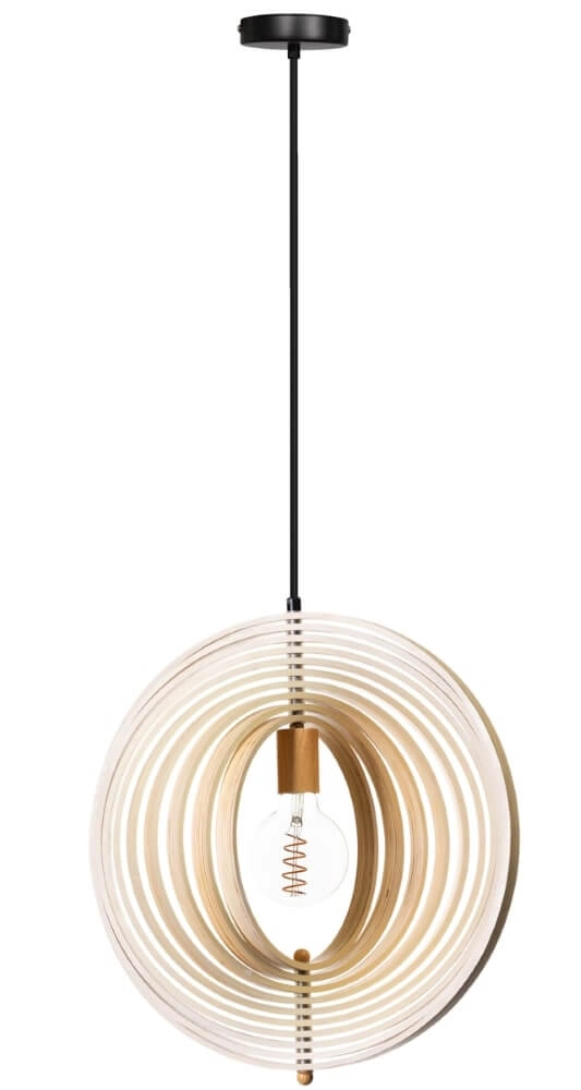 Houten hanglamp Woody Ø 43,5cm ETH 8720195305323