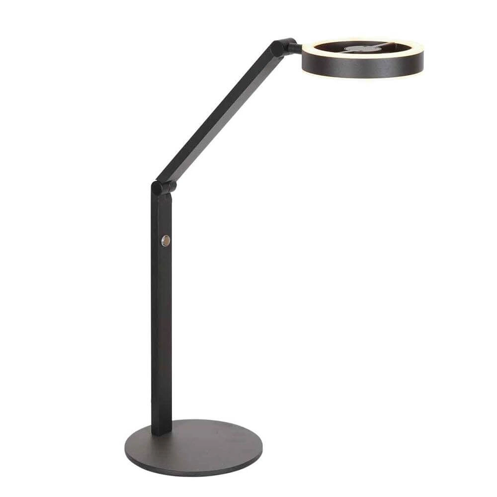 Tafellamp Ringlux zwart Steinhauer 8712746176667