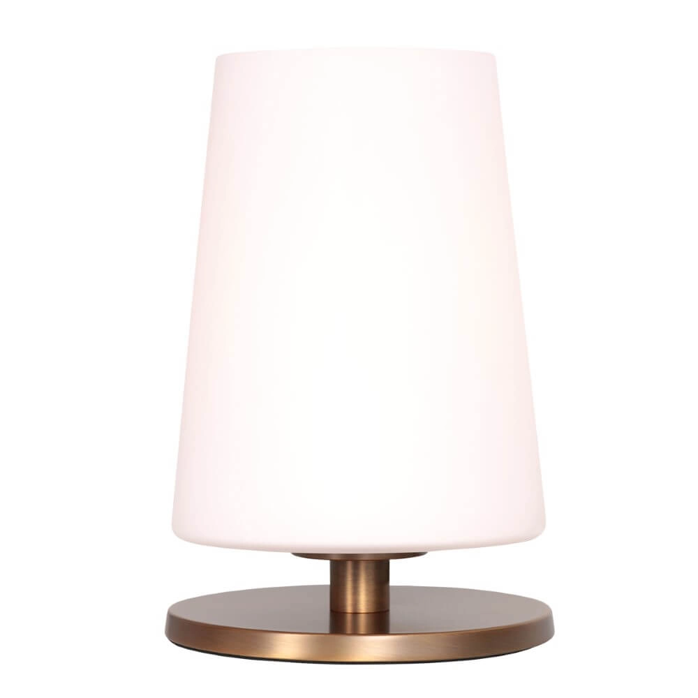 Bronzen tafellamp Ancilla