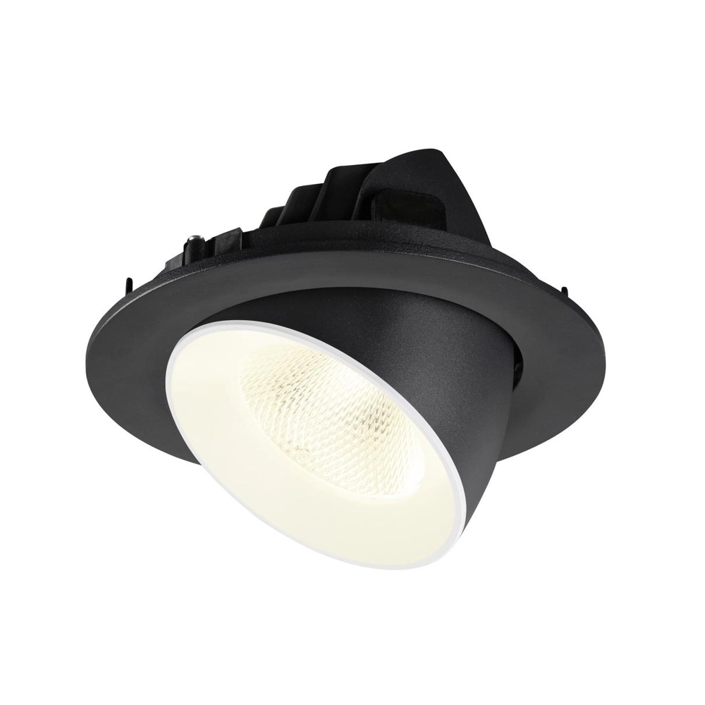 Inbouwspot Numinos Gimble L zwart/wit 4000K - 20gr SLV 4024163310147