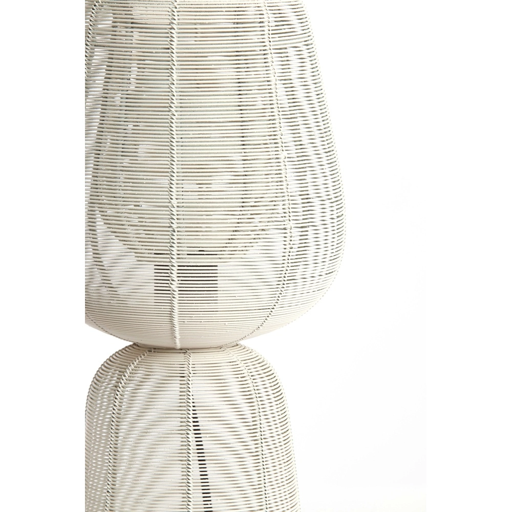 Tafellamp Aboso wit Ø 18cm Light & Living 8717807701529