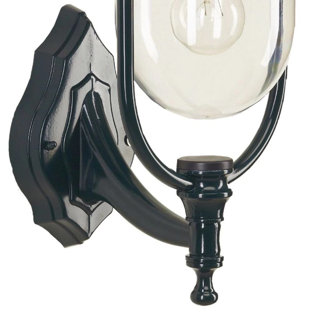 Klassieke buitenlamp Rome zwart KS verlichting 8714732727044