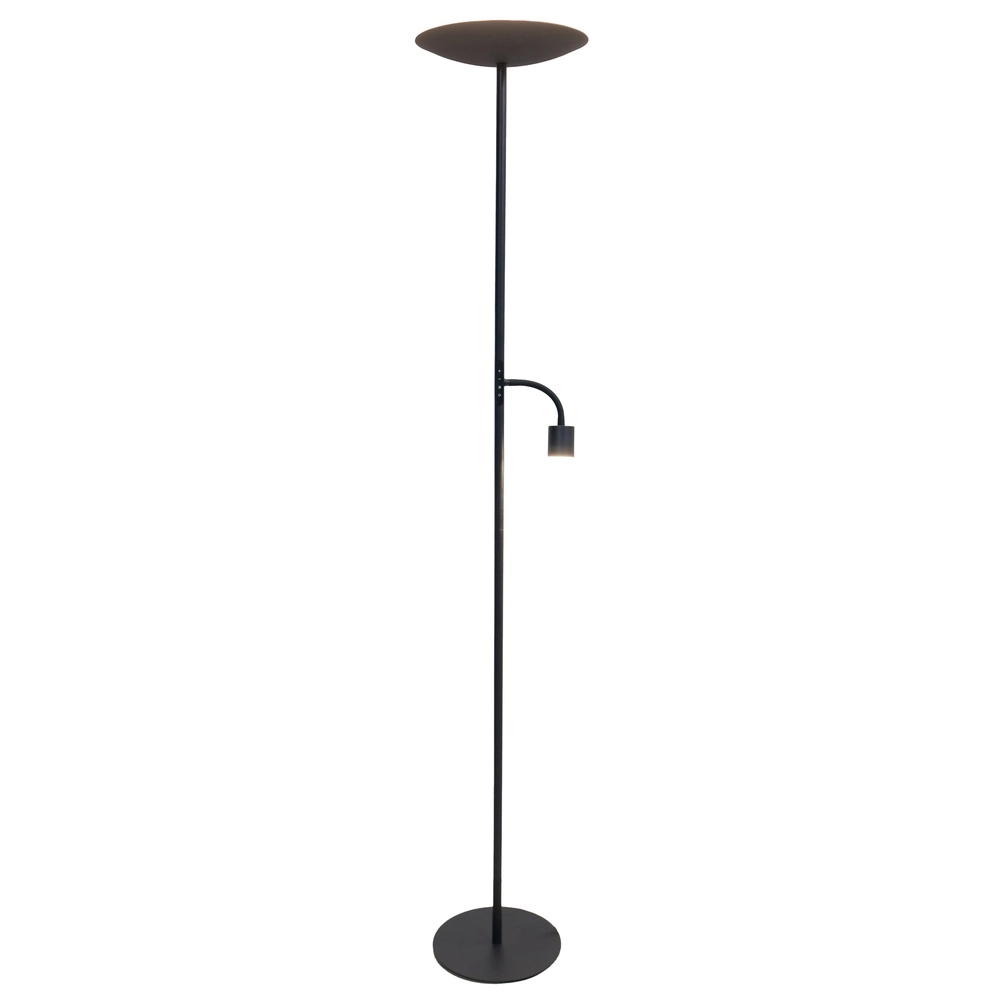 Vloerlamp Conivarino zwart