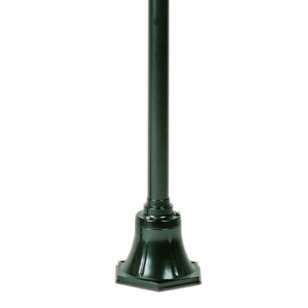 Klassieke tuinlamp Toscane zwart KS verlichting 8714732510646