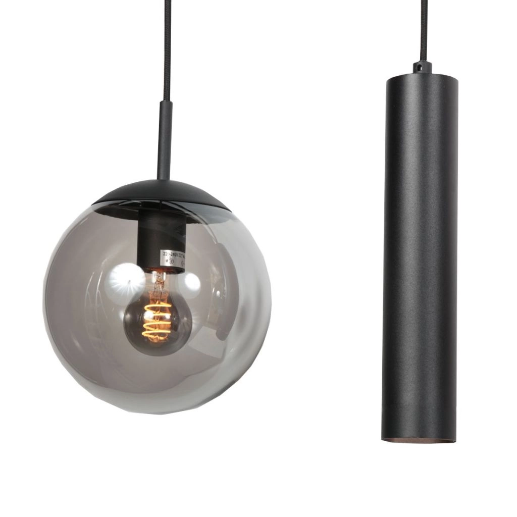 Design hanglamp Bollique 5-lichts zwart Steinhauer 8712746187687