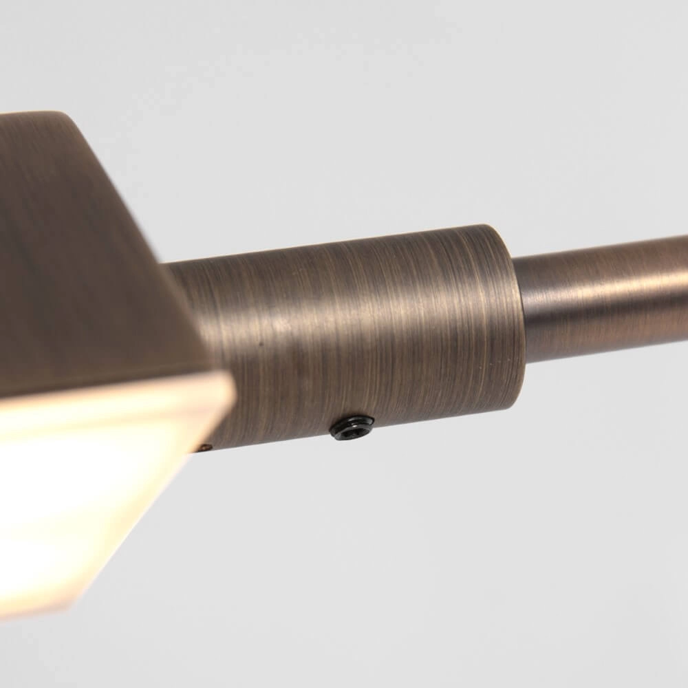 Bronzen leeslamp Retina met led Steinhauer 8712746135671
