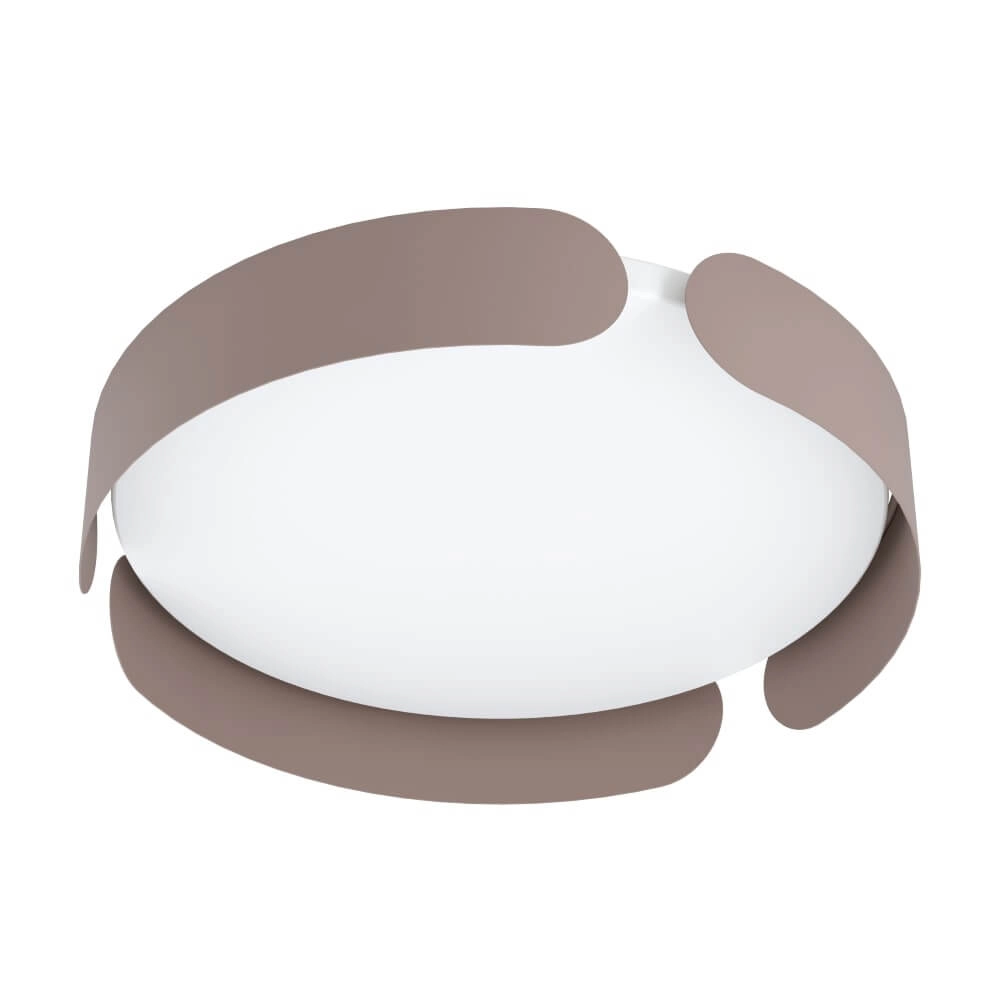 Mokka plafondlamp Valcasotto Ø 37cm