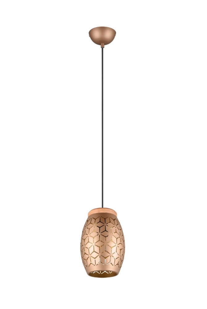 Bruine hanglamp Bidar design Trio 4017807579024