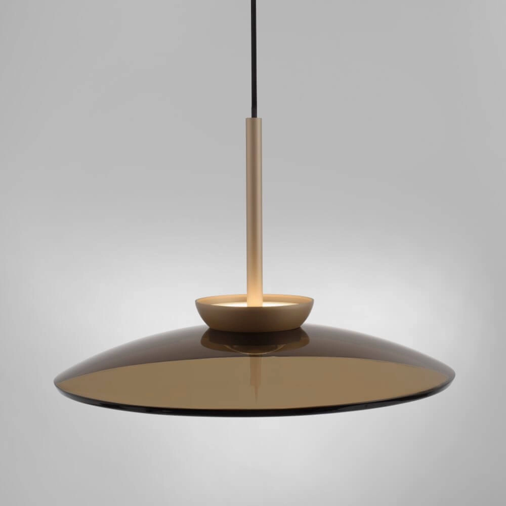 1-lichts hanglamp Pure E-Moon brons Paul Neuhaus 4012248382769