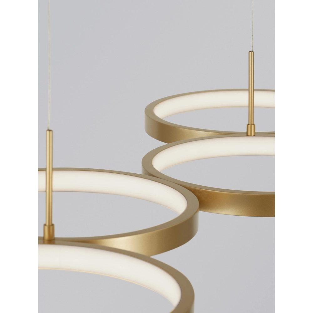 Moderne hanglamp Magnus goud 84cm Lyora 5212017433190