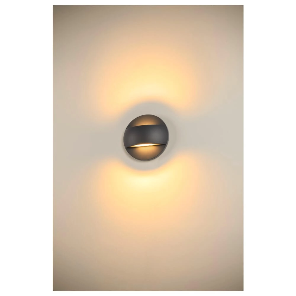 Led muurspot Lid II dubbel SLV 4024163276092